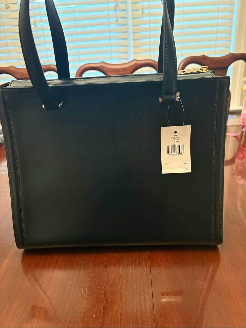 NWT - Kate Spade Regatta Court Vita handbag (Black) - Picture 5 of 7